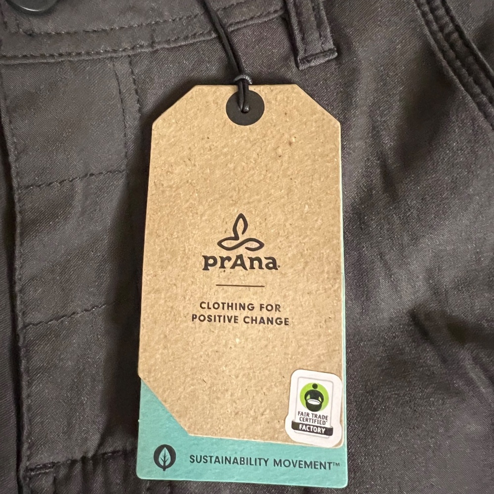 NWT prAna Stretch Zion Pant II Dark Iron 31X32, 34X32 - Picture 9 of 13